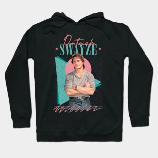 Patrick Swayze // Retro Style Fan Art Hoodie